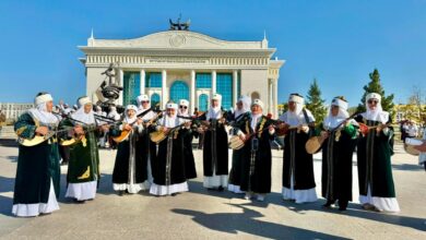 Белсенді өмір: Астанада ауданаралық флешмоб өтті — орталық 5 жылын атап өтті