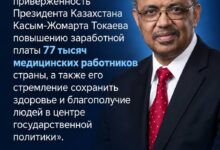 ДДҰ басшысы Тоқаевтың учаскелік дәрігерлер жалақысын көтеру шешімін қолдады