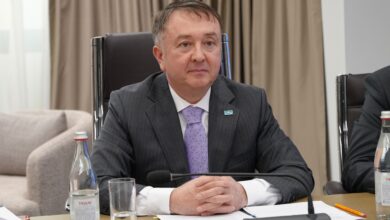 Әділет министрі Ерлан Сәрсембаев Швейцария елшісі Кристина Хонеггер Золотухинмен кездесті