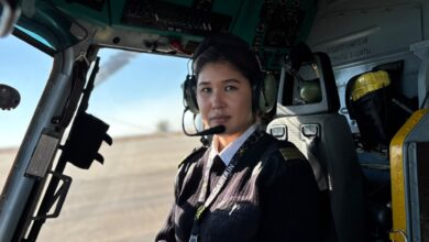 ТЖМ авиациясының ұшқышы Бибихан Тұрусбекова: бала арманнан жауапты қызметке дейін