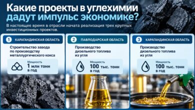 Көмір химиясы: Қазақстанда үш ірі инвестициялық жоба іске асырыла бастады
