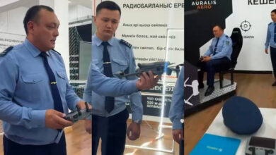 Түркістан полициясы дрондарды қызметке енгізуде