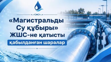«Магистралды су құбыры» ЖШС лимитті бұзғаны үшін 334,1 млн теңге айыппұл төледі
