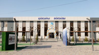 Құлсарыда жаңа теміржол вокзалы пайдалануға берілді