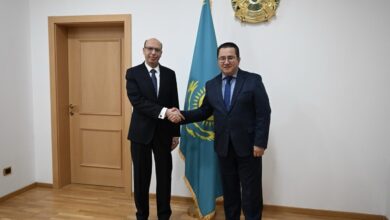 Сыртқы істер министрінің орынбасары Мысыр Елшісін қабылдады