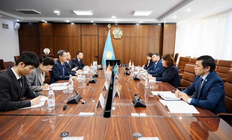 Сүлейменова Қытай елшісімен білім беру ынтымақтастығын талқылады