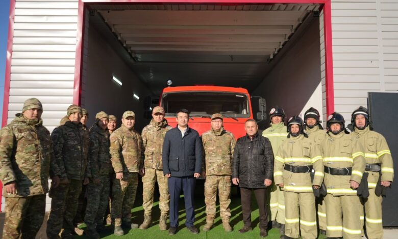 Ауыл құтқарушыларының 304-ші ерікті өртке қарсы құрамы Ақтөбе облысында ашылды