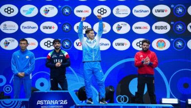 Астаналық балуан Бағдат Сабаз әлем чемпионатында қола медаль иеленді