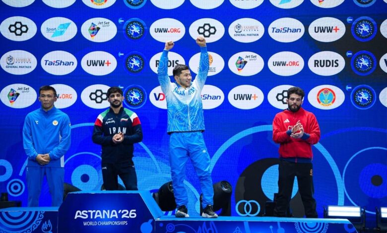 Астаналық балуан Бағдат Сабаз әлем чемпионатында қола медаль иеленді