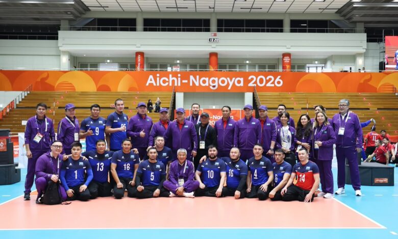 Азия Пара ойындарында елордалық волейболшылар күміс жүлдеге ие болды