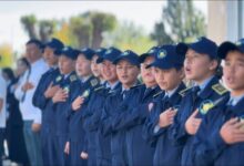 «Жас сақшы» полиция сыныбы Жетісу облысының Достық ауылында ашылды