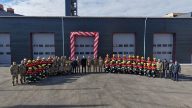Қосшыда 62 мың тұрғынға қызмет көрсететін жаңа өрт сөндіру-құтқару кешені іске қосылды