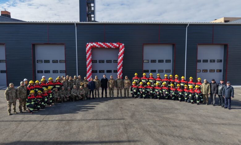 Қосшыда 62 мың тұрғынға қызмет көрсететін жаңа өрт сөндіру-құтқару кешені іске қосылды