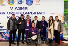 V Азия Пара ойындарының күміс жүлдегерлері Астанаға оралды