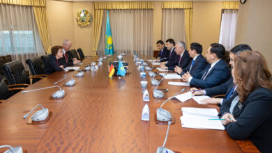 Қазақстан мен Германия өнеркәсіптік кооперация мен көлік дәліздерін кеңейтуді талқылады