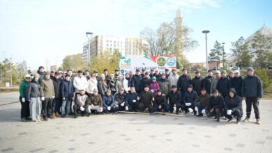Астанада Республика күніне орай ағаш отырғызу шарасы өтті