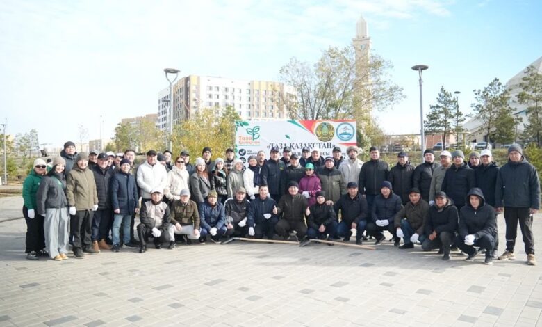 Астанада Республика күніне орай ағаш отырғызу шарасы өтті