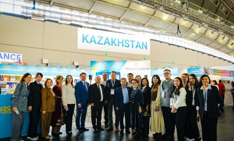 Франкфурт кітап жәрмеңкесінде Қазақстан стендінде 300-ге жуық кітап көрсетілді