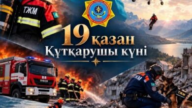 Төтенше жағдайлар министрі Құтқарушылар күнінде әріптестерін құттықтады