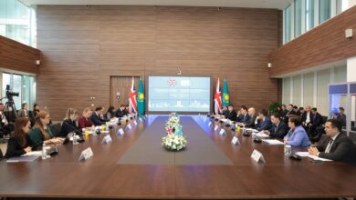Қазақ-британ үкіметаралық комиссиясының 12-ші отырысында басым бағыттар талқыланды