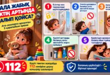 Бала үйде жалғыз қалып, есік жабылып қалса: ата-аналарға кеңес