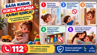 Бала үйде жалғыз қалып, есік жабылып қалса: ата-аналарға кеңес