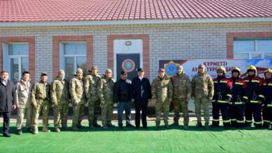Қазақстанда 302-ші «Ауыл құтқарушылары» өртке қарсы бекеті ашылды