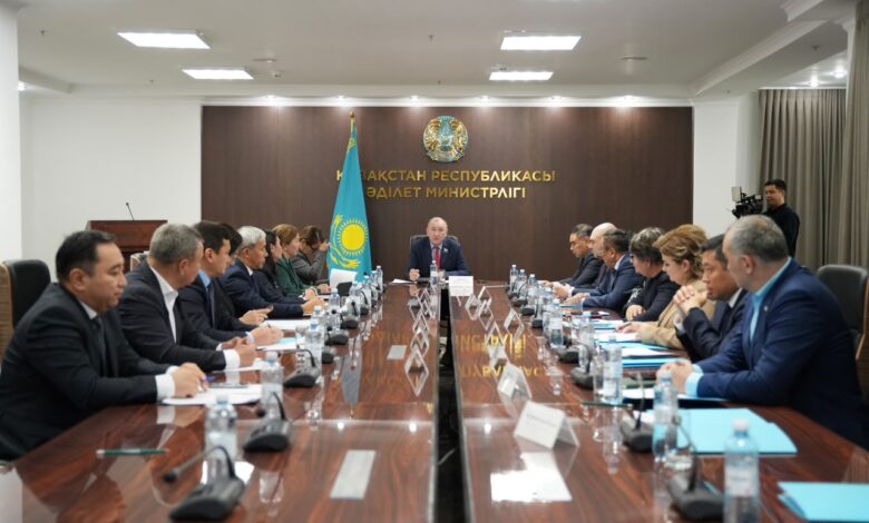 Әділет министрлігінде жаңа Азаматтық кодекс мәселелері қаралды