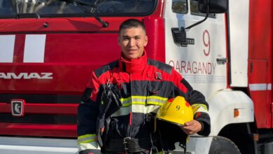 Өрт сөндіруші Абай Нұрпейісов: батыл іске өзін арнаған азамат