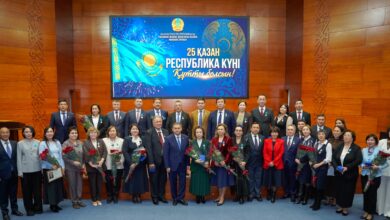 Республика күні қарсаңында ғылым және жоғары білім саласының үздіктері марапатталды