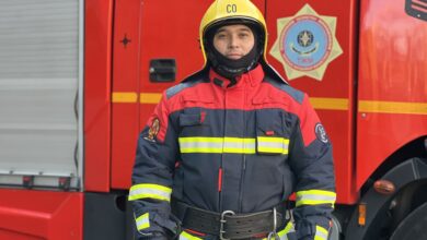 Өрт сөндіруші Саят Сыздықов: адам өмірін құтқару — ешбір сәтте тоқтамайтын міндет