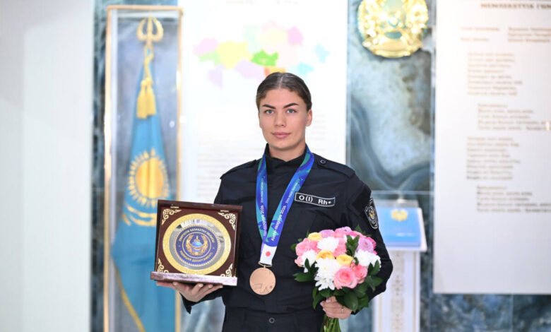 Наталья Богданова Қазақстан полициясының атын халықаралық арнасында көтеріп жүр