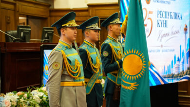 Қаржы министрлігінде Республика күніне арналған мерекелік шара өтті