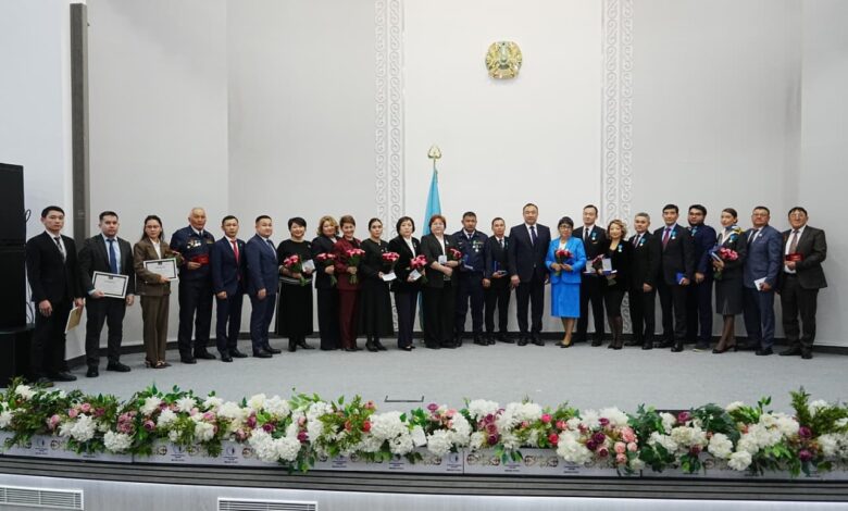 Көлік министрлігінде Республика күніне арналған салтанатты шара өтті
