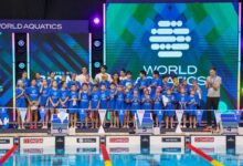 Әлем чемпиондары жас жүзушілерге шеберлік сабағы өткізді