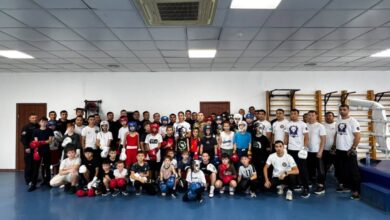 СҚО-да әлем чемпионы полицейлерге ІІМ чемпионаты алдында шеберлік сабағын өткізді