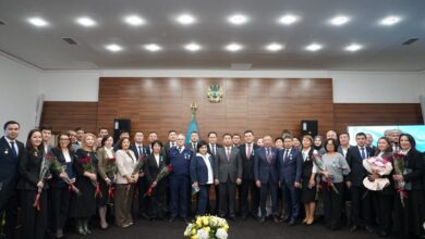 Ауыл шаруашылығы министрлігінде Республика күніне арналған салтанатты жиын өтті