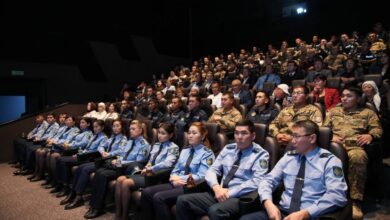 Түркістанда қаза тапқан екі батырға арналған деректі фильмдер таныстырылды