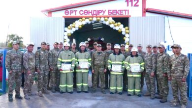 288-ші «Ауыл құтқарушылары» ерікті өртке қарсы құралымы Жетісу облысында ашылды