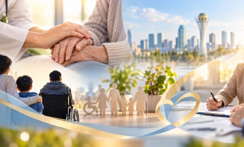 Әлеуметтік қорғау жүйесі қызметкерлерін кәсіби мерекемен құттықтау