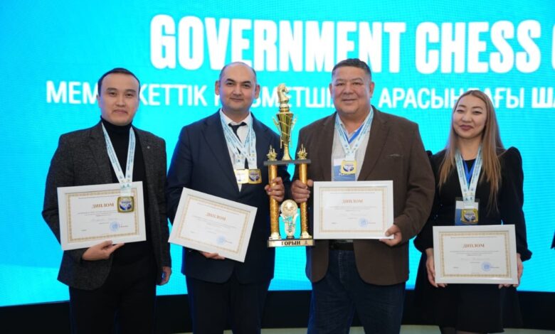 АШМ қызметкерлері Government Chess Cup 2026 турнирінде жүлделі орын иеленді