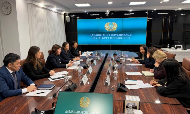 Оқу-ағарту министрі БҰҰ өкілімен балалардың құқықтарын қорғау мәселесін талқылады
