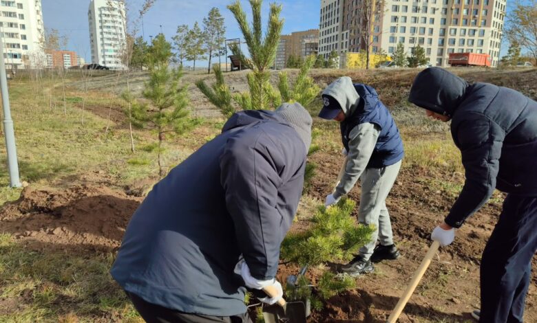 Республика күніне орай еліміздің барлық өңірінде экологиялық акция өтті