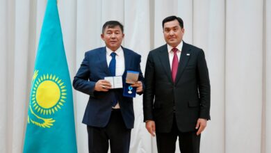 Энергетика саласының үздіктері Республика күні қарсаңында мемлекеттік наградалармен марапатталды