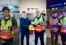 Петропавль полициясы шетелдік велосаяхатшыға көмек көрсетті