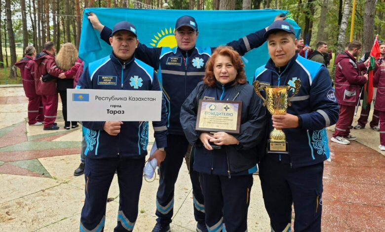 Қазақстан жедел медициналық жәрдемінің бригадалары халықаралық чемпионатта екі медаль иеленді