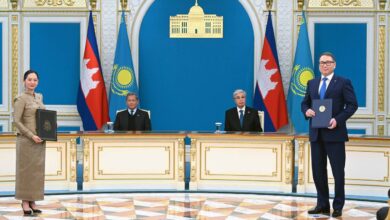 Қазақстан мен Камбоджа сауда-экономикалық серіктестікті кеңейтеді