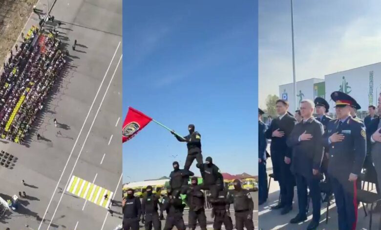Алматыда жол қауіпсіздігі акциясына 500-ден астам оқушы қатысты