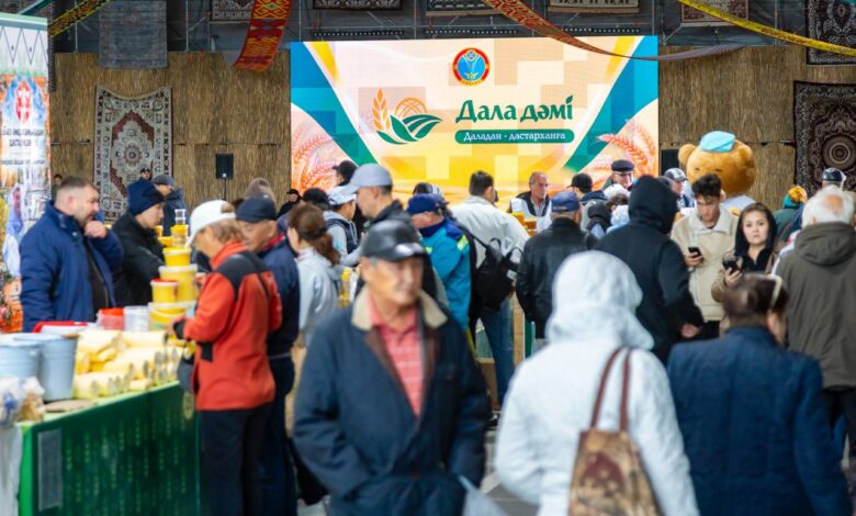 «Дала дәмі» жәрмеңкелері Қазақстанның барлық өңірінде өткізіліп келеді