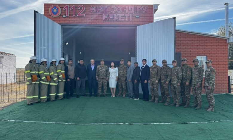 Ақтөбе облысында 290-шы ерікті өртке қарсы құралымы ашылды
